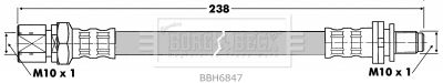 BORG & BECK Тормозной шланг BBH6847